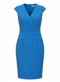 The Fold London Blue Size 8 Work Dress