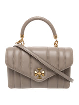 Tory Burch Taupe Leather Tote