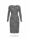 Hugo Boss Black/White Size XL Work Dress