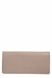 Longchamp Taupe Leather Wallets