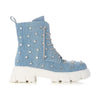 Azalea Wang Blue US Shoe Size 7.5/8 Combat