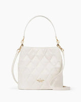 Kate Spade New York White Leather Bucket Bag