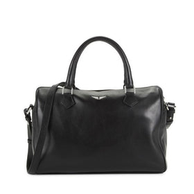 Zadig & Voltaire Black Leather Satchel