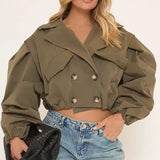 Copperose Olive Size S Cotton/Twill