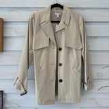 Top Shop Cream Size 6 Trench