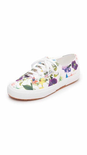 SUPERGA Floral US Shoe Size 7.5 Sneakers