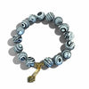 Moe's Beads White/Black Beaded