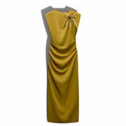 Zara Olive Size XL Maxi Dress