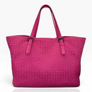 Bottega Veneta Pink Leather Tote