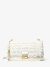 Michael Kors 100% Cotton Optic White Shoulder