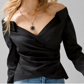 Wht House Blk Mkt Black Size 10 Long Sleeve