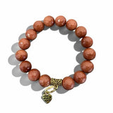 Moe's Beads Cognac Beaded