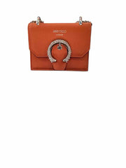 Jimmy Choo Orange Leather Shoulder
