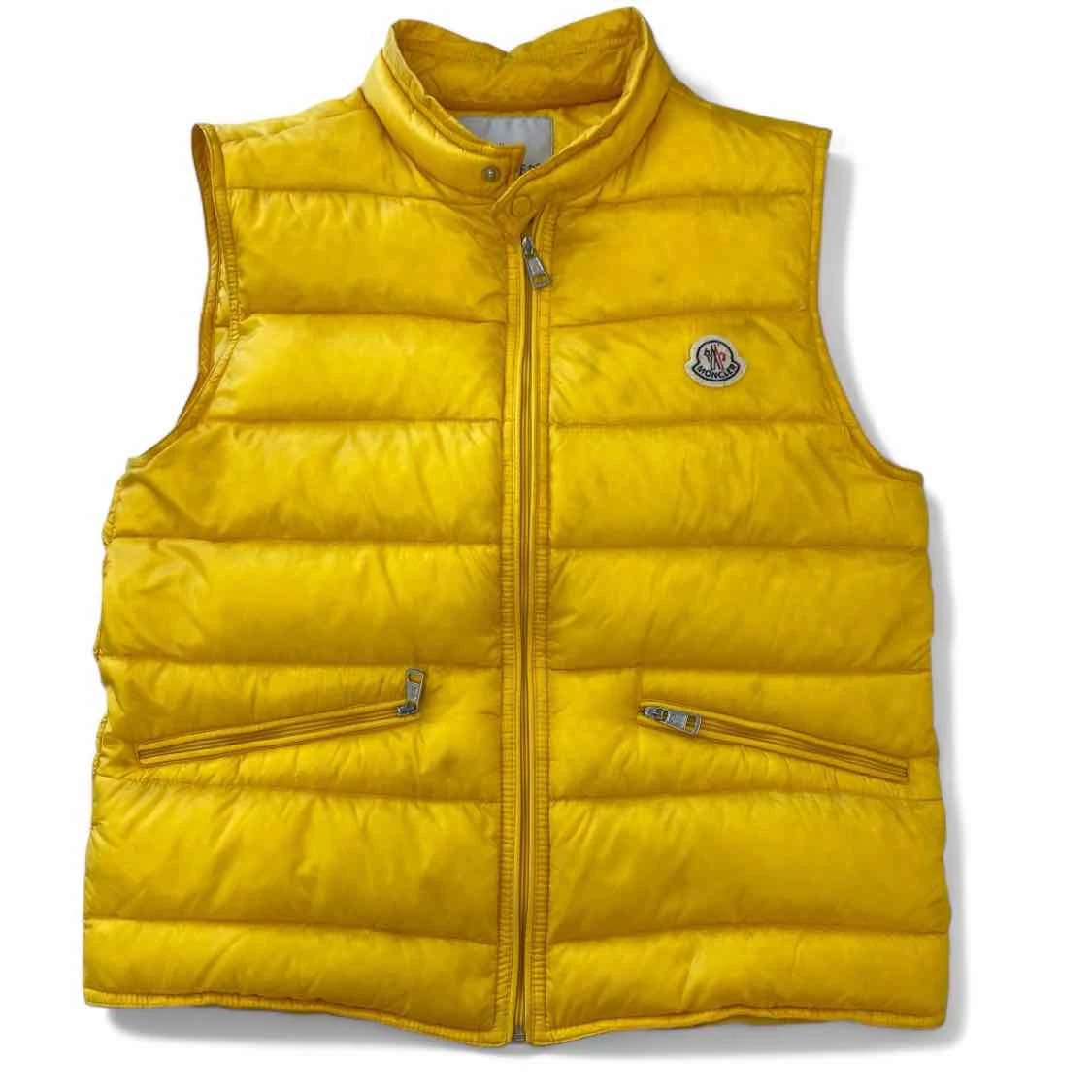 Moncler Yellow Size M Vests – New Digz Consignment