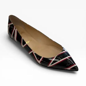 Christian Louboutin Black/Red US Shoe Size 39 Flats