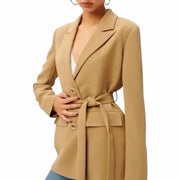 Good American Khaki Size 4/6 Trench