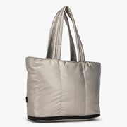 CalPak Gunmetal Polyester Tote