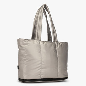 CalPak Gunmetal Polyester Tote
