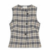 Zara Cream/Navy Size XS Vests