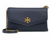 Tory Burch Navy Pebbled Leather Crossbody