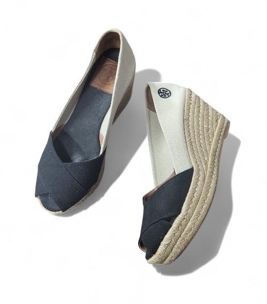 Tory Burch Black/Tan US Shoe Size 8 Espadrilles – New Digz