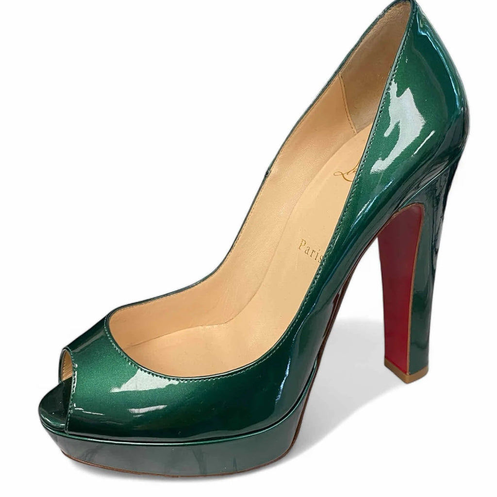 Louboutin Green | Pumps - LB Lux New Digz Consignment