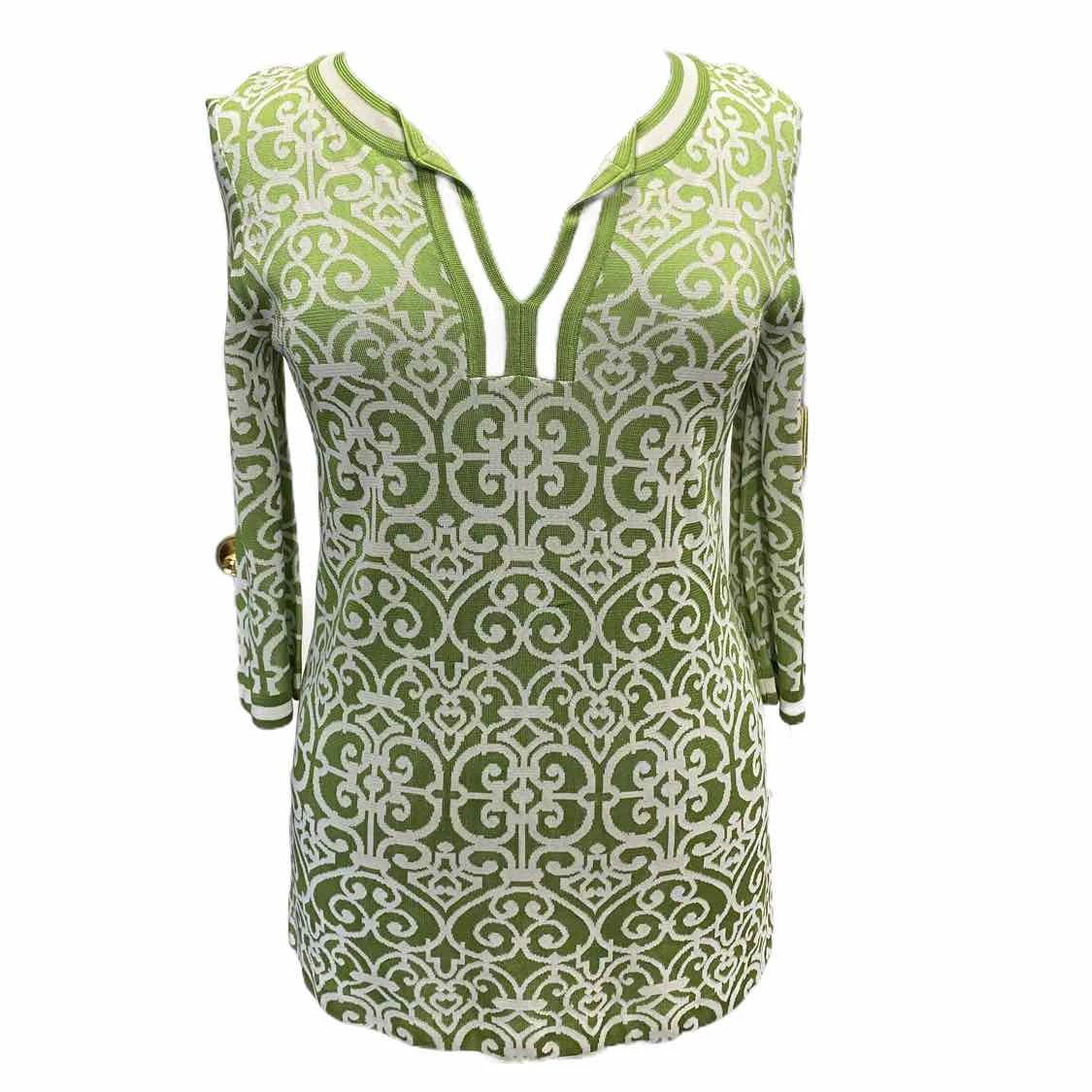st john green dress Spring Tweeds St. John Knits