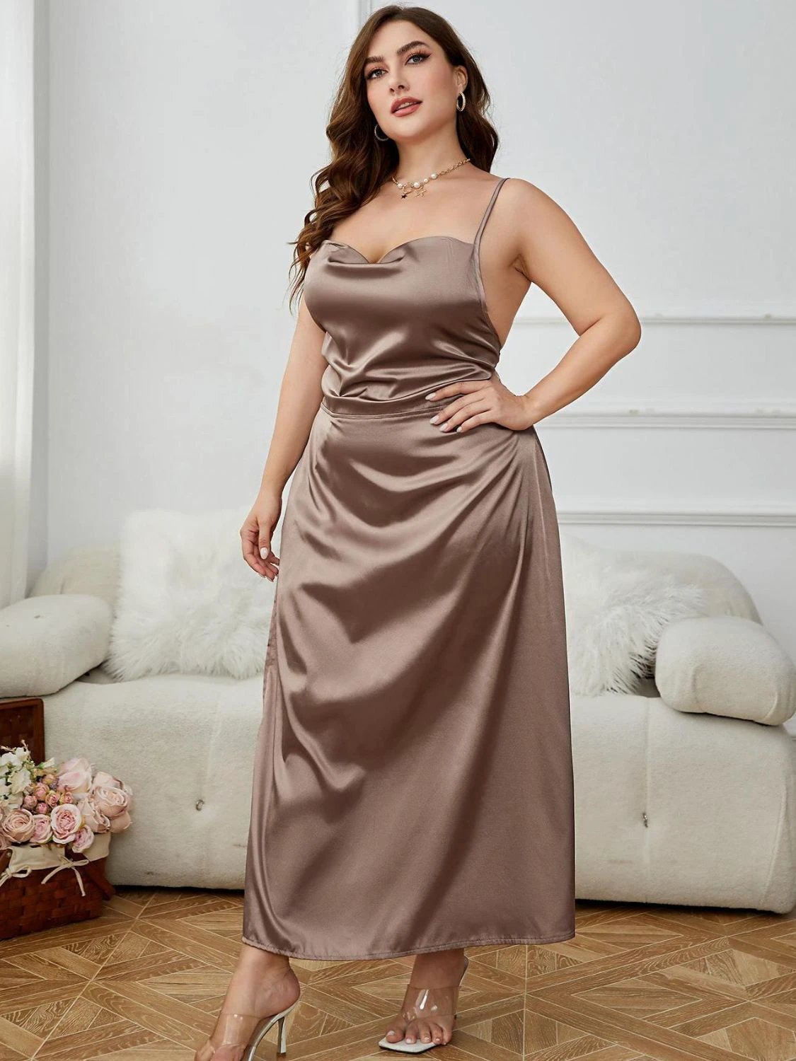 Brown Dress | Evening - Preorders New Digz Consignment Brown Dress | Evening - Preorders New Digz Consignment